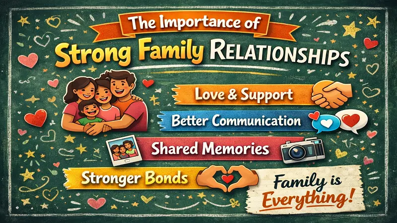 the importance of strong family relationships